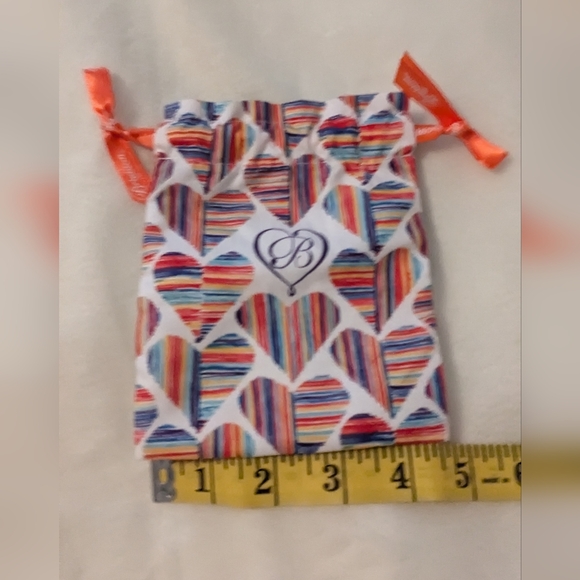 Brighton Dust Storage Bag Multi color 6" X 5" EUC - Picture 2 of 2